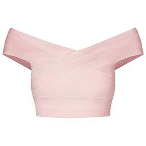 Sunlen bandage Crop Top